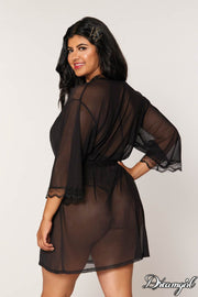 Teddy Robe Set- Plus SIze