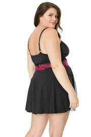 Scallop Stretch Lace Babydoll