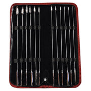 Stainless Steel 12 Piece Rosebud Dilator Set