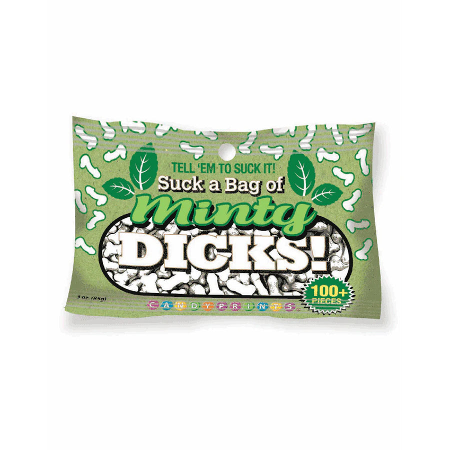 Suck a Bag of Minty D*cks Candy 3oz bag