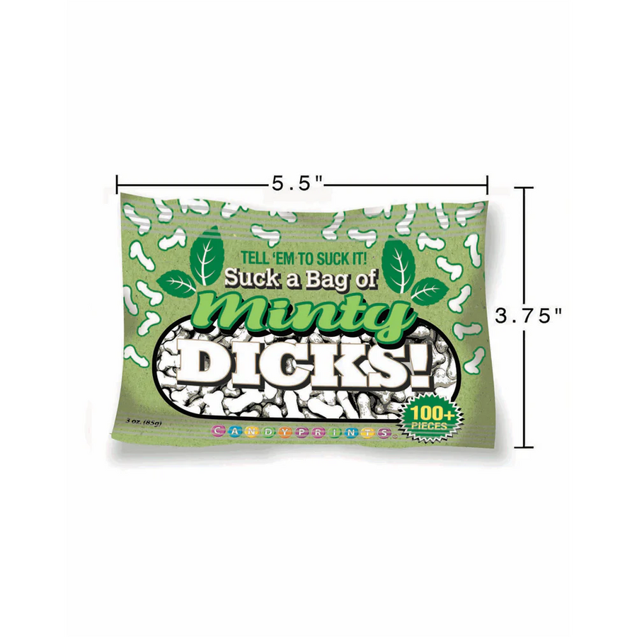 Suck a Bag of Minty D*cks Candy 3oz bag