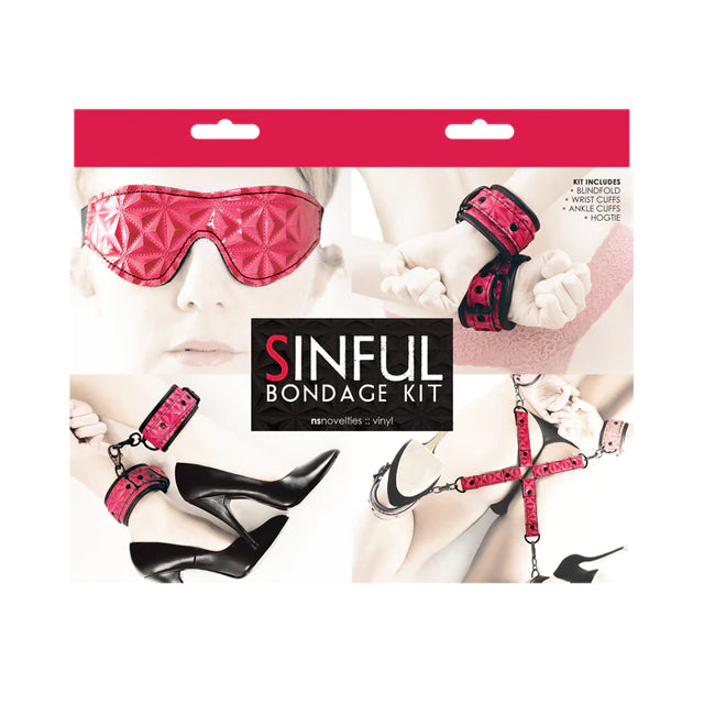 Sinful Bondage Kit - Fuchsia