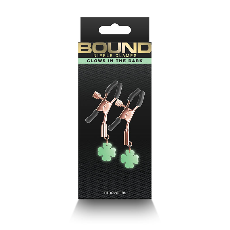 Bound G4 Nipple Clamps Rose Gold