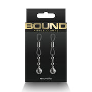 Bound D1 Nipple Clamps- Gunmetal