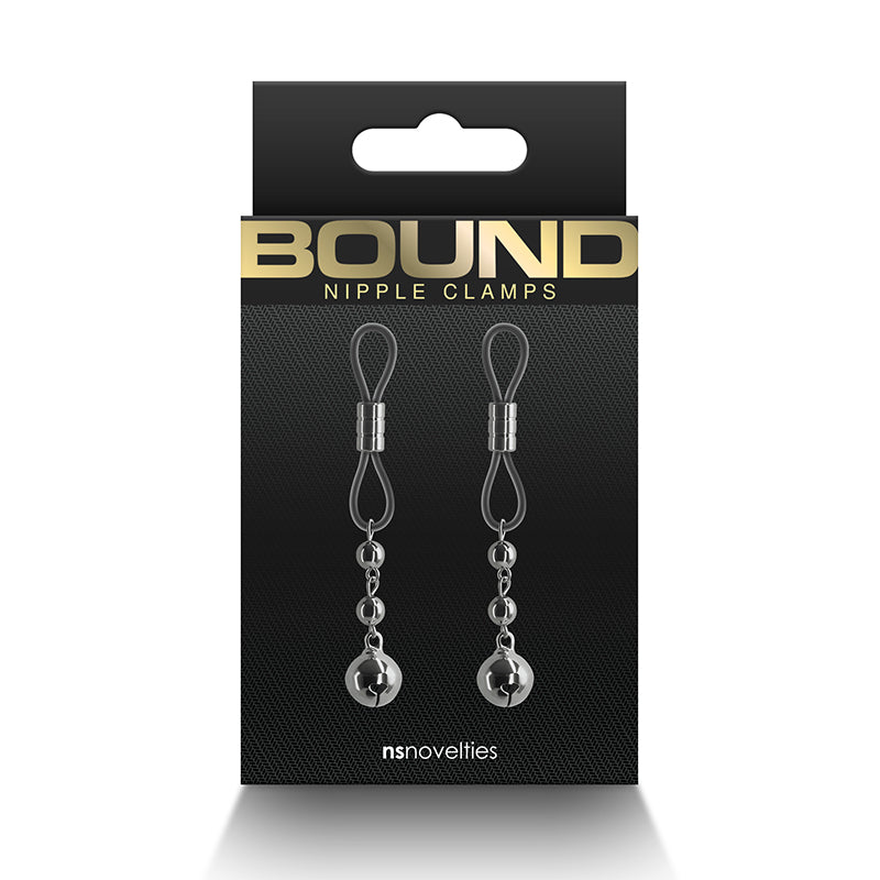Bound D1 Nipple Clamps- Gunmetal