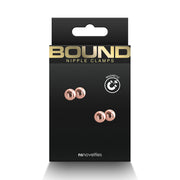 Bound M1 Nipple Clamps Rose Gold