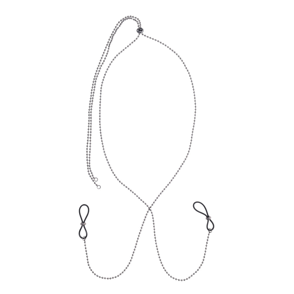 Ex’s & Oh’s Body Jewelry with Nipple Ties