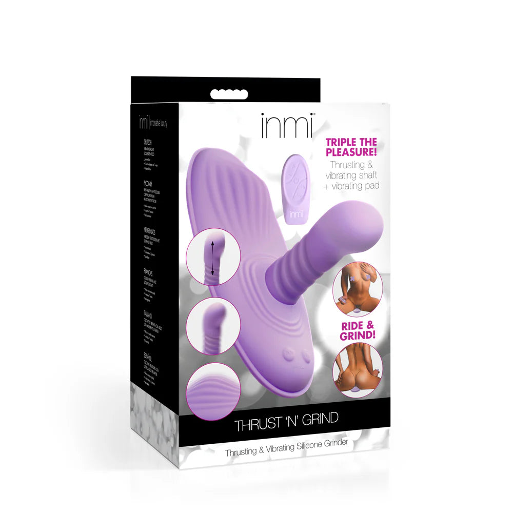 grinding pad sex toy Rotating Vibrating Discreet Grinding Pad Remote Control Saddle Machine Sex  Toy