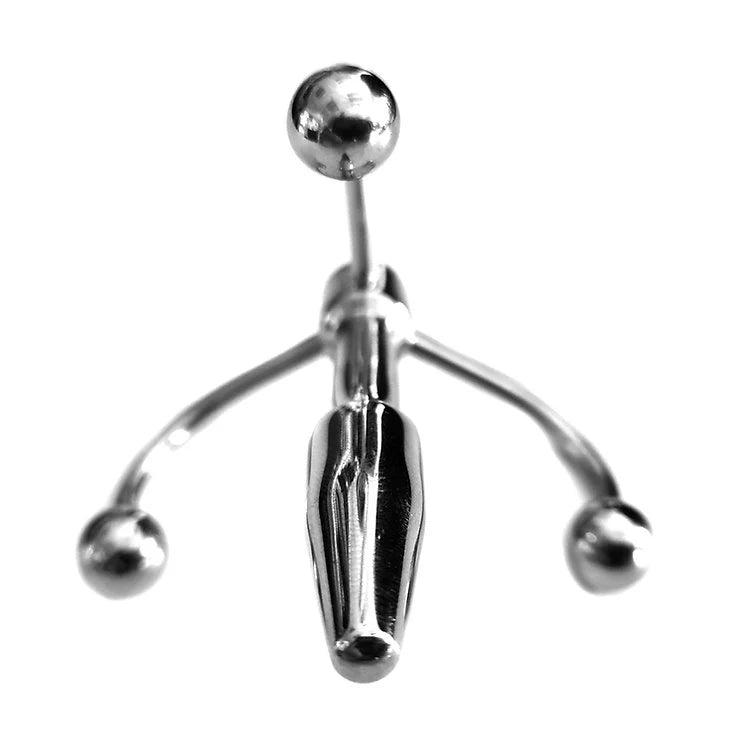 Stainless Steel Crown Penis Plug