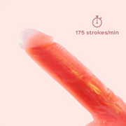 Noctura App-Enabled Thrusting Dildo - Pink