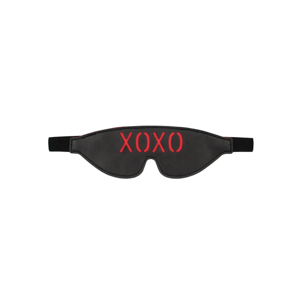 Ouch! Blindfold - XOXO - Black *