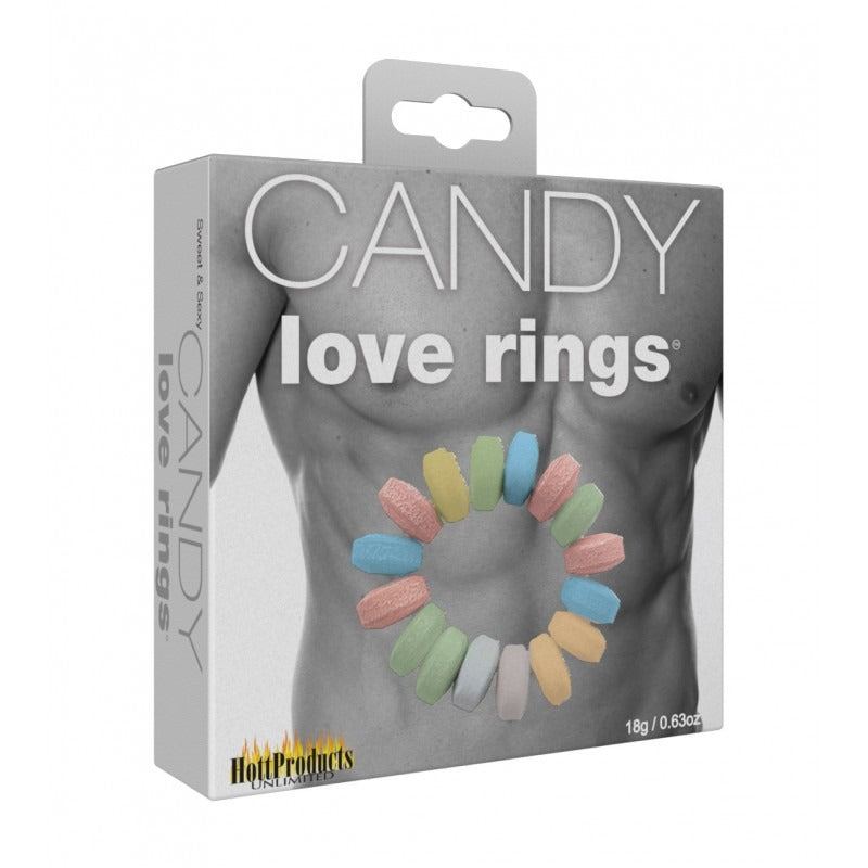 Candy Love Rings 3 pack
