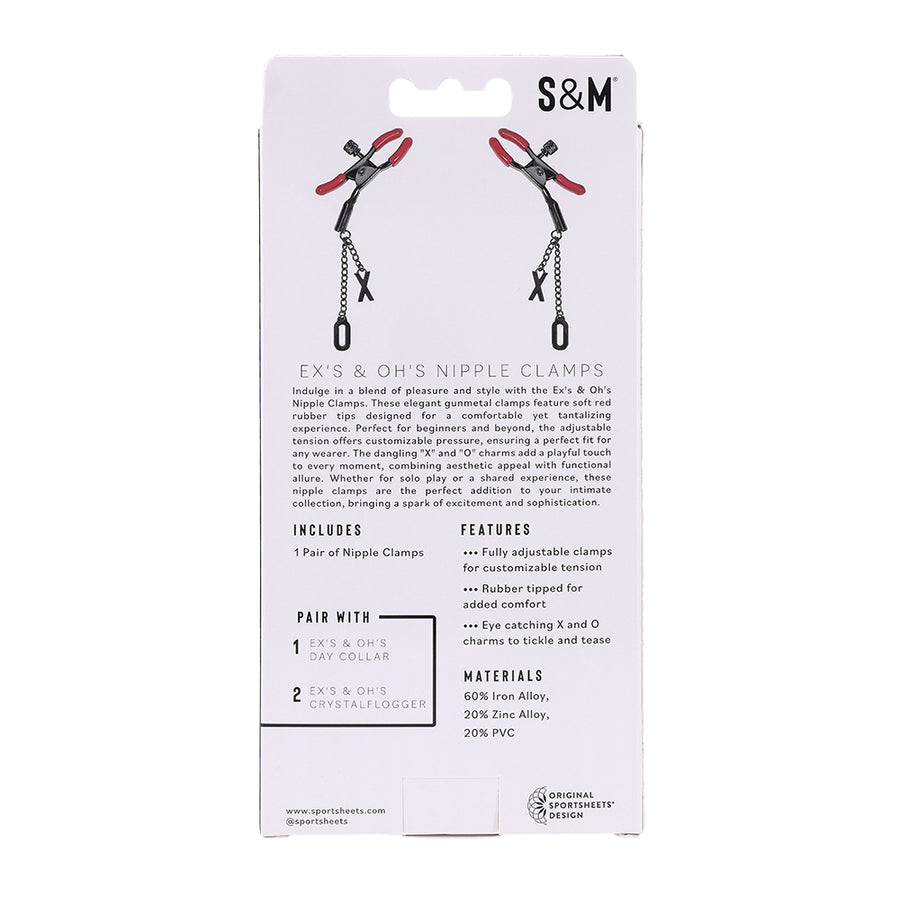 Ex’s & Oh’s Nipple Clamps
