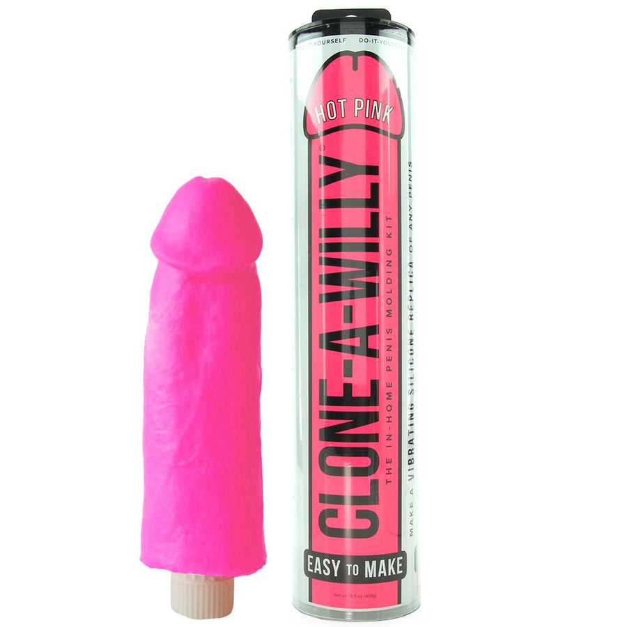 Clone-A-Willy-Vibrator Kit- Hot Pink