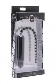 Dark Rod Vibrating Beaded Silic Sound