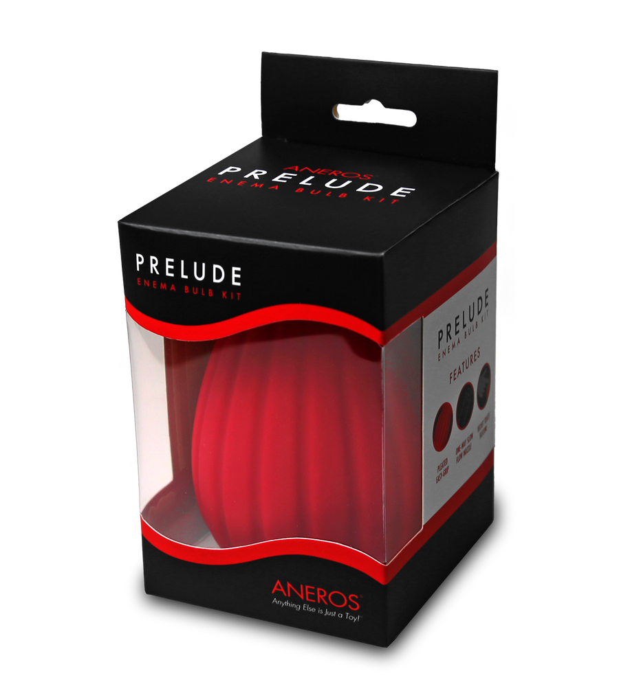 Prelude Enema Bulb Kit Red