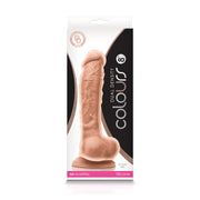 Colours Pleasures Dual Density Dildo 8"