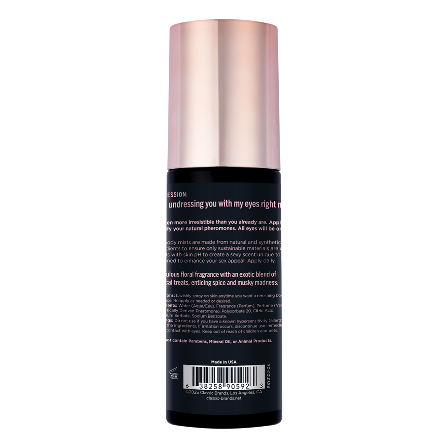 SIMPLY SEXY PHEROMONE BODY MIST - TURN OFF THE LIGHTS - 3.35 floz | 99mL