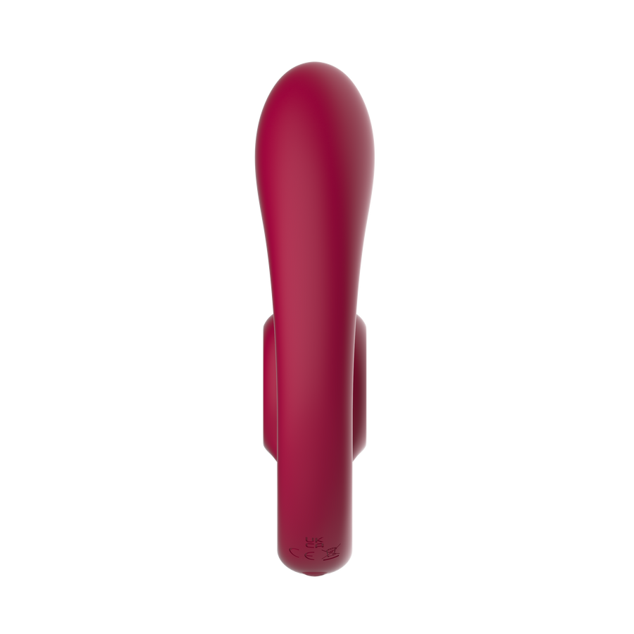 SVibe Snail GIZI Duo Couples Stimulator, burgundy