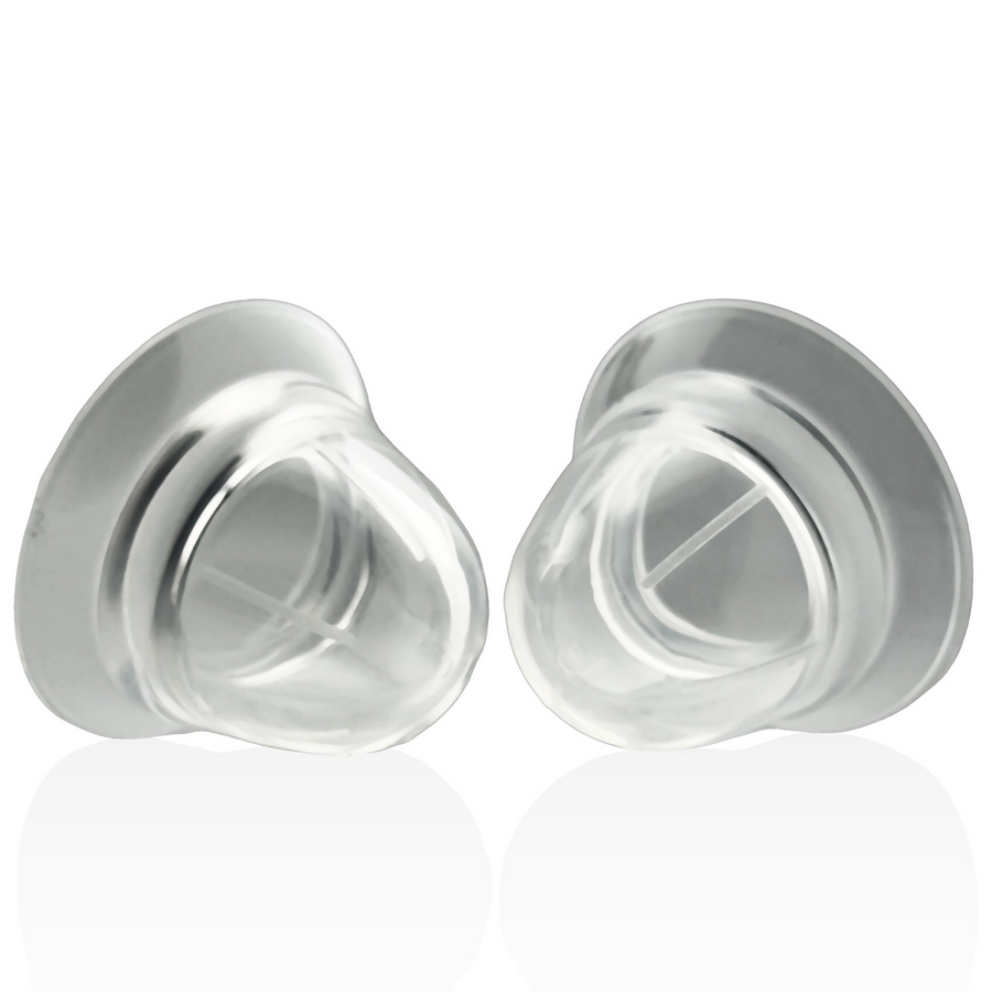 NANO NIPS “just the tip” nipple-nubs CLEAR SILICONE