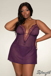 Sheer Robe Set Queen