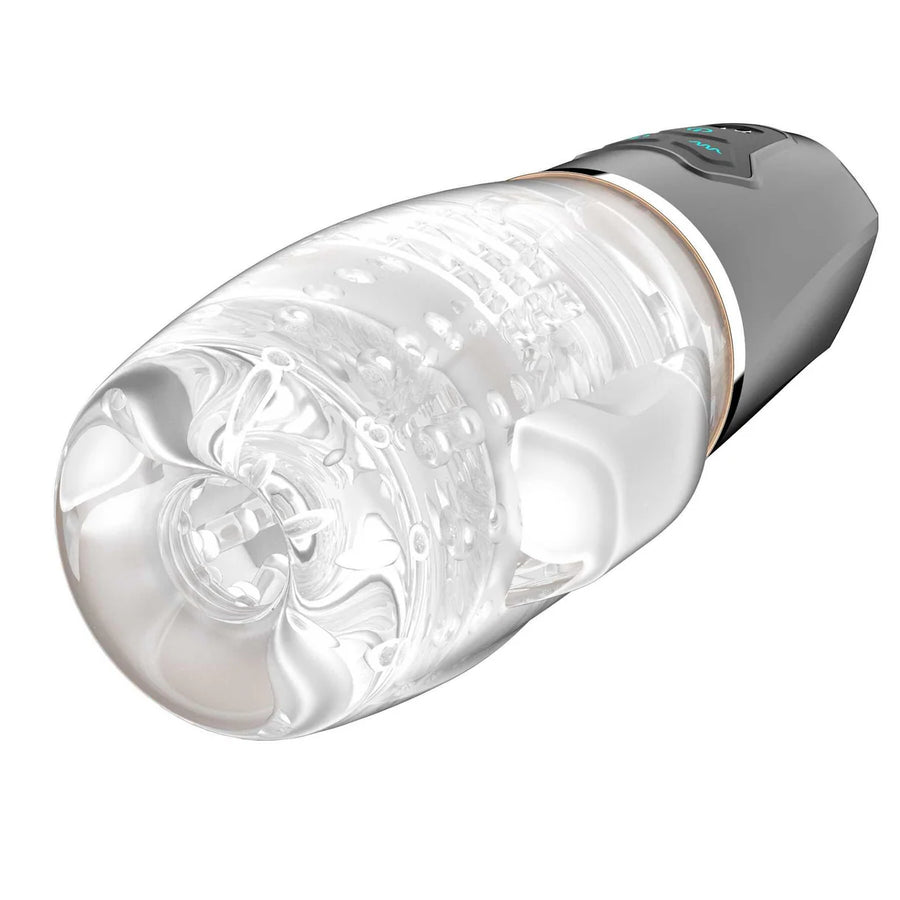 Adam & Eve Adam's Gawk Gawk 2.0 Sucking & Vibrating Sleeve