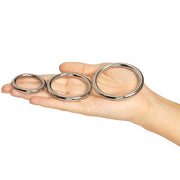 Spartacus Nickel Ring Set - 3 Pc