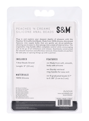 Peaches 'n CreaMe Silicone Anal Beads