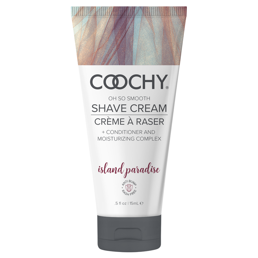 Coochy Shave Cream - ISLAND PARADISE tube 0.5oz / 15ml