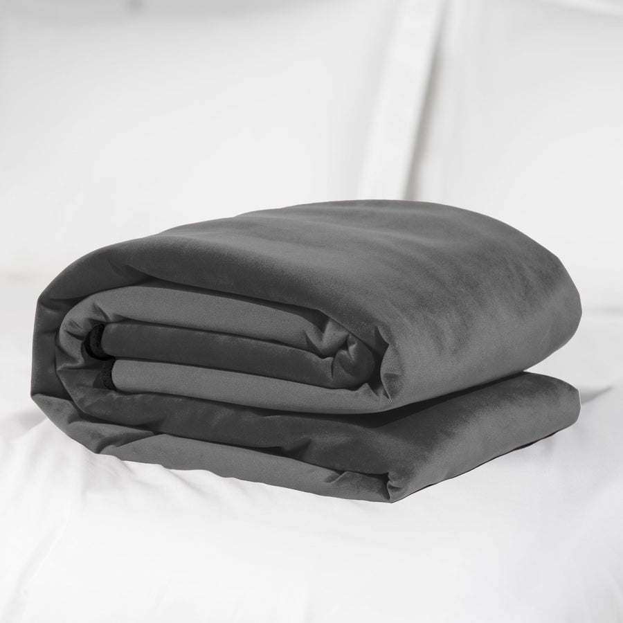 Fascinator Lush Throw King Size Grey Mircovelvet