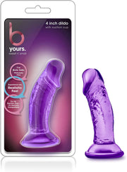 B Yours Sweet N Small 4" Dildo - Purple