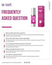 Dr. Tush's After Butt Play - Women's 30 ML