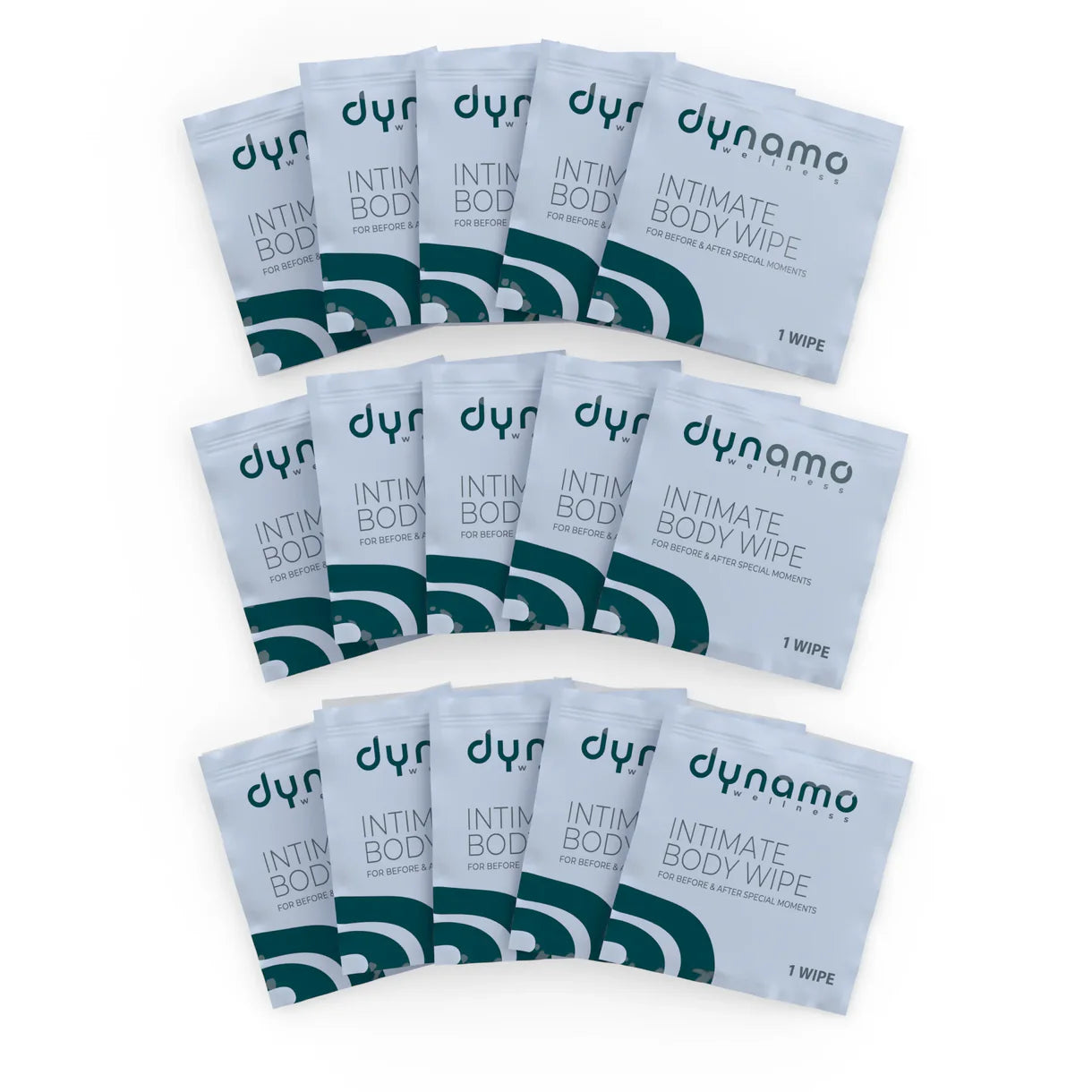 Dynamo Wellness Intimate Body Wipe - 15 Pack
