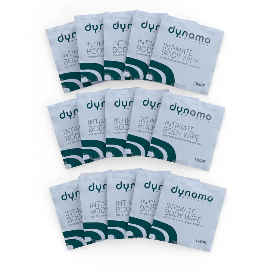 Dynamo Wellness Intimate Body Wipe - 15 Pack
