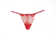 Elle G-String-Red