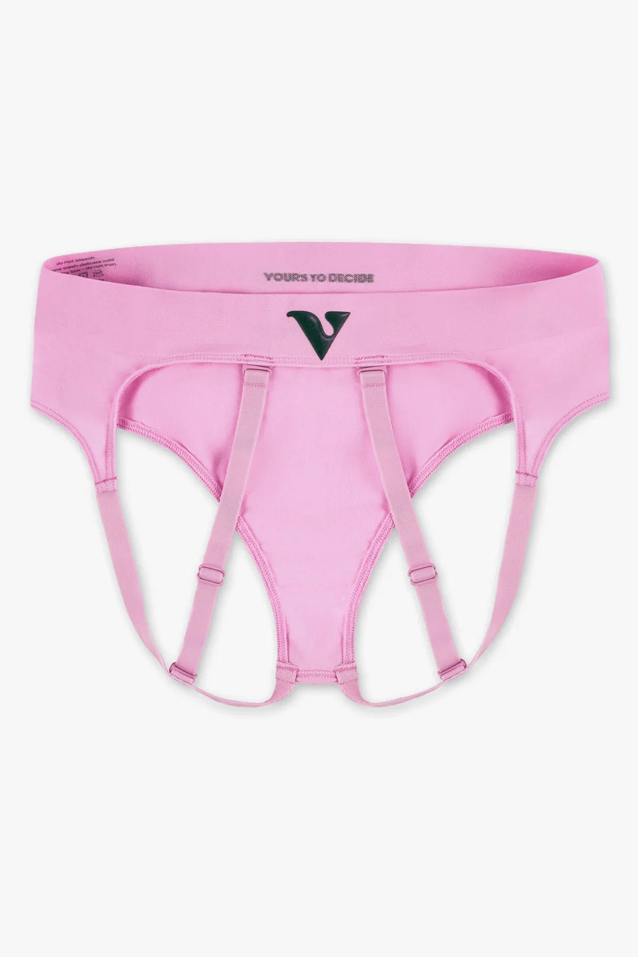 Womens Small - JockVStrap Sheer Briefs - Taffy