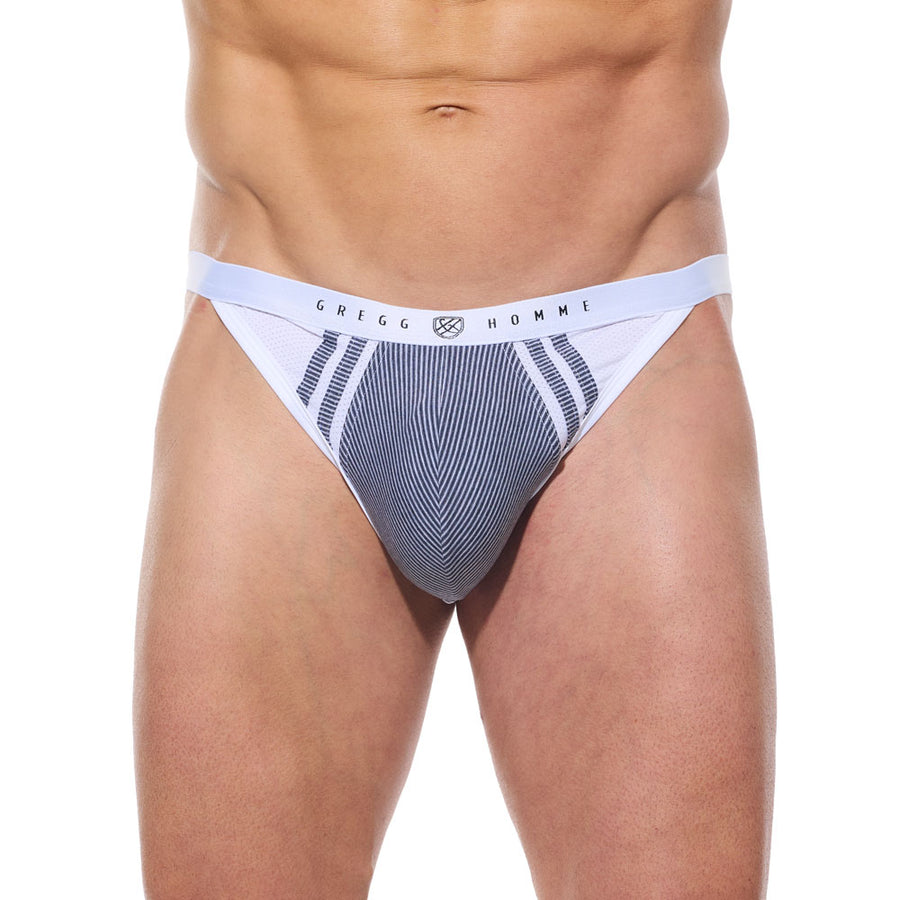 TORQUE Padded Pouch Thong White