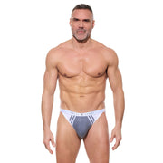 TORQUE Padded Pouch Thong White
