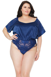 Satin Dreams Romper-Queen