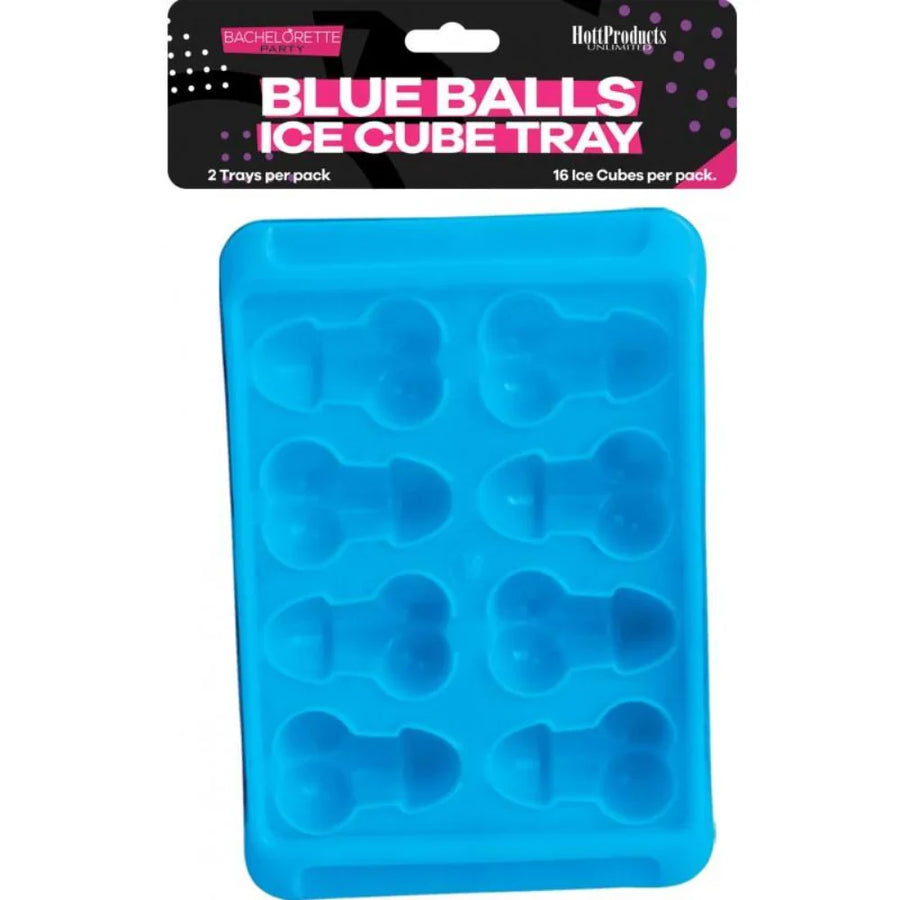 Blue Balls Ice Cube Tray 2 Pack