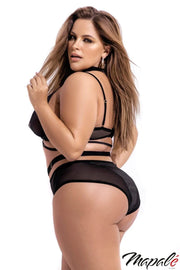 2PC Strappy Set- Plus Size