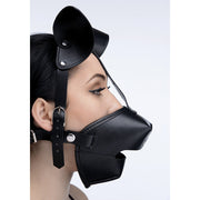 Pup Puppy Play Hood and Breathable Ball Gag