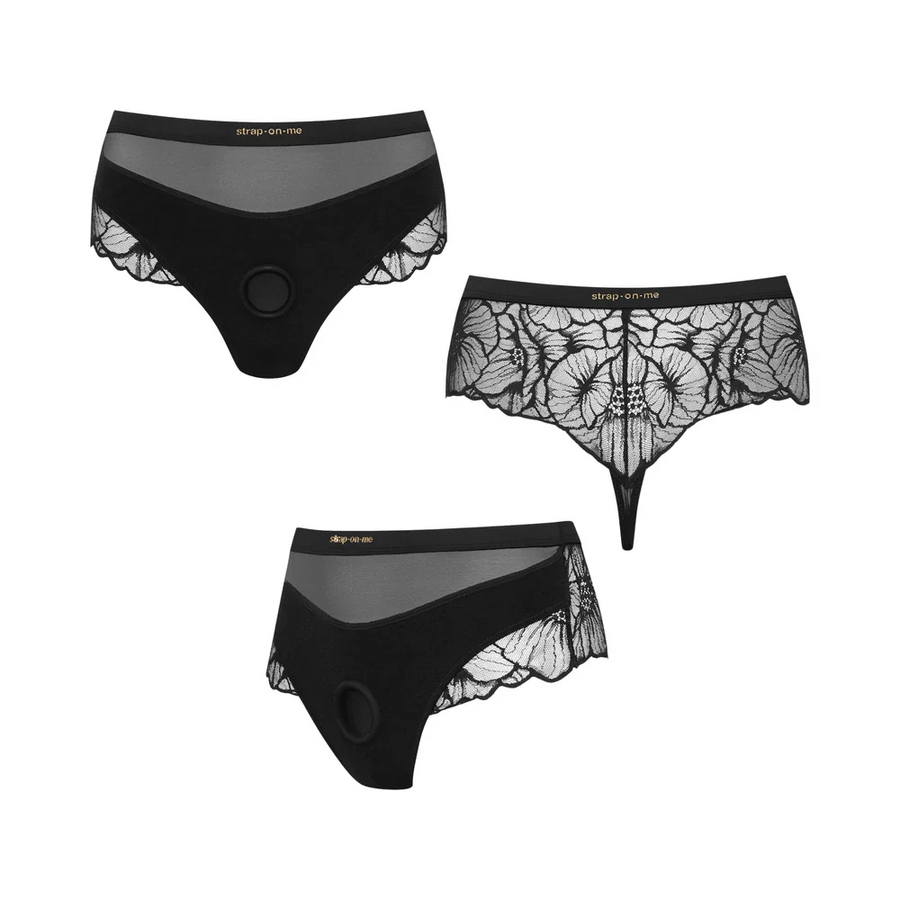 HARNESS LINGERIE SUBLIME - M - BLACK
