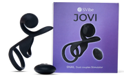 SVibe Snail JOVI couples ring, black