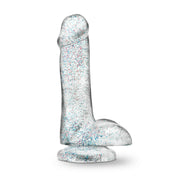 Naturally Yours 6" Glitter Cock W Balls