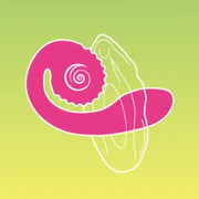 SVibe Snail GIZI Lite vibrator, sweet dragonfruit