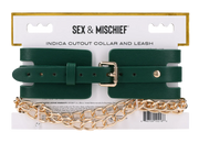 Indica Cutout Collar and Leash