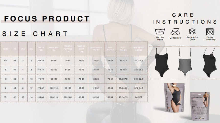 HARNESS BODY SIGNATURE - M - BLACK