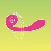 SVibe Snail GIZI Lite vibrator, sweet dragonfruit