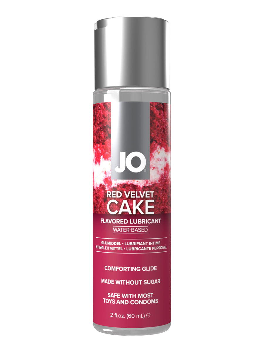 JO H2O Red Velvet Cake Flavored Lubricant - 2 fl oz 60 mL